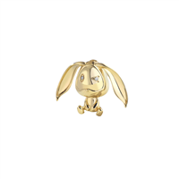Pendant Gianni Carità Woman Goldies in Yellow Gold Diamante Brown 0.02 Ct 18KT/P1/OGMP - 18KT/P1/OGMP